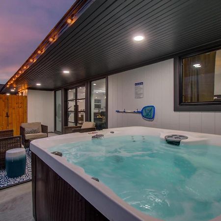 5-Bd Modern Central Getaway W Hot Tub - Mins To Dt Villa Houston Esterno foto